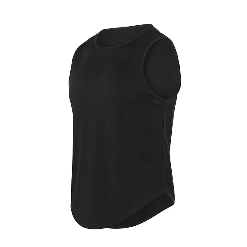 2024 Quick Drying Vest Men's Running Training Fitness Top Casual Quick Drying Portal Men's Sleeveless Sports Vest