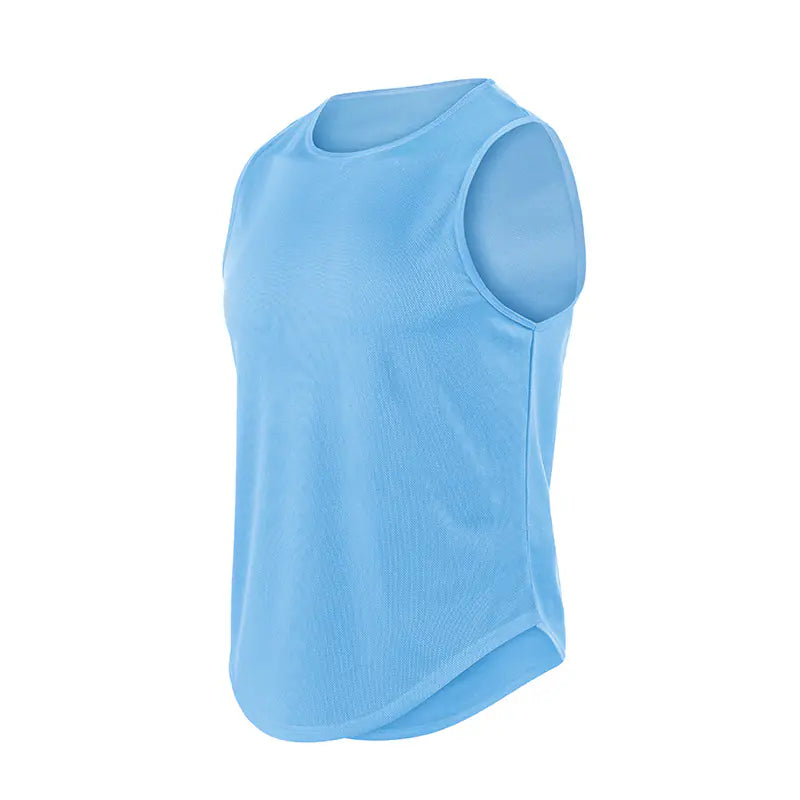 2024 Quick Drying Vest Men's Running Training Fitness Top Casual Quick Drying Portal Men's Sleeveless Sports Vest