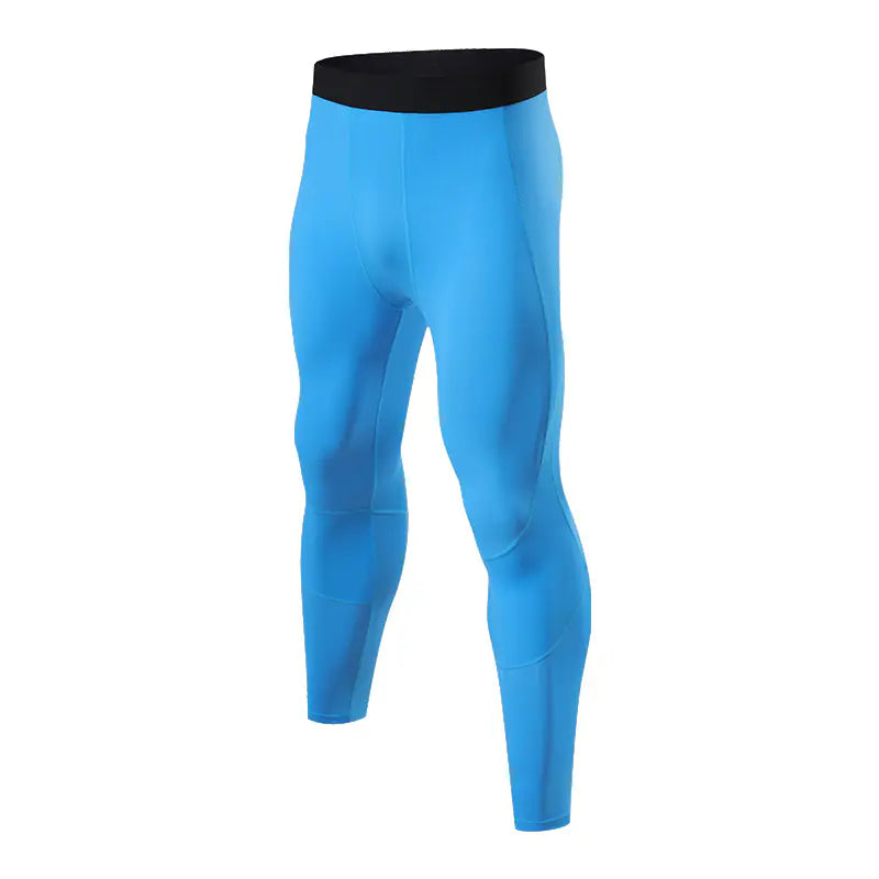 Yoga fitness leggings high elastic quick dry breathable basketball compression pants outdoor sports running training pants