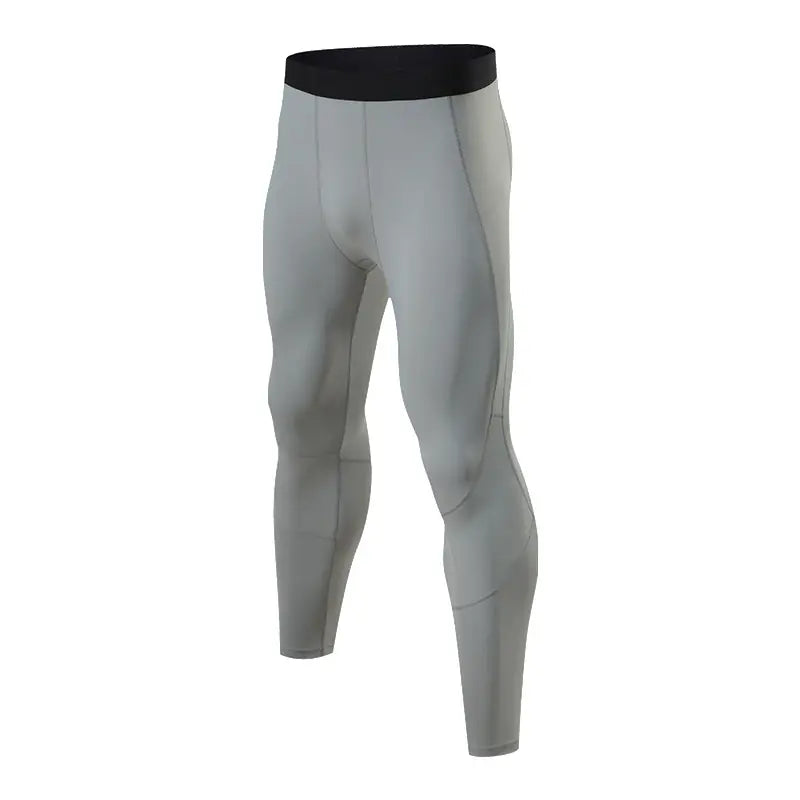 Yoga fitness leggings high elastic quick dry breathable basketball compression pants outdoor sports running training pants