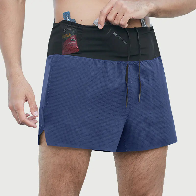 Performance Ready: Woven High-Waisted Athletic Shorts for Men